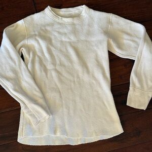 US Military extreme  cold White Long Sleeve Thermal undershirt M